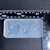 Silicone Drip Glue Molds Cute Animal Shape Silicone Mold  Crafts Moulds Easy to Clean Jewelry Hand-Making Accessories