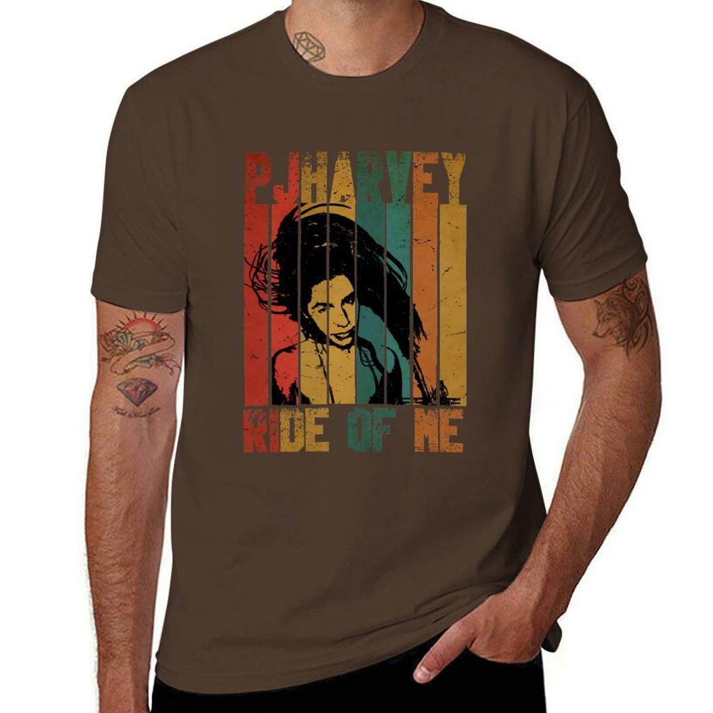 Vintage Pj-harvey - Ride of Me T-Shirt Oversized T Shirt for a Boy Blanks T Shirts for Men Pack