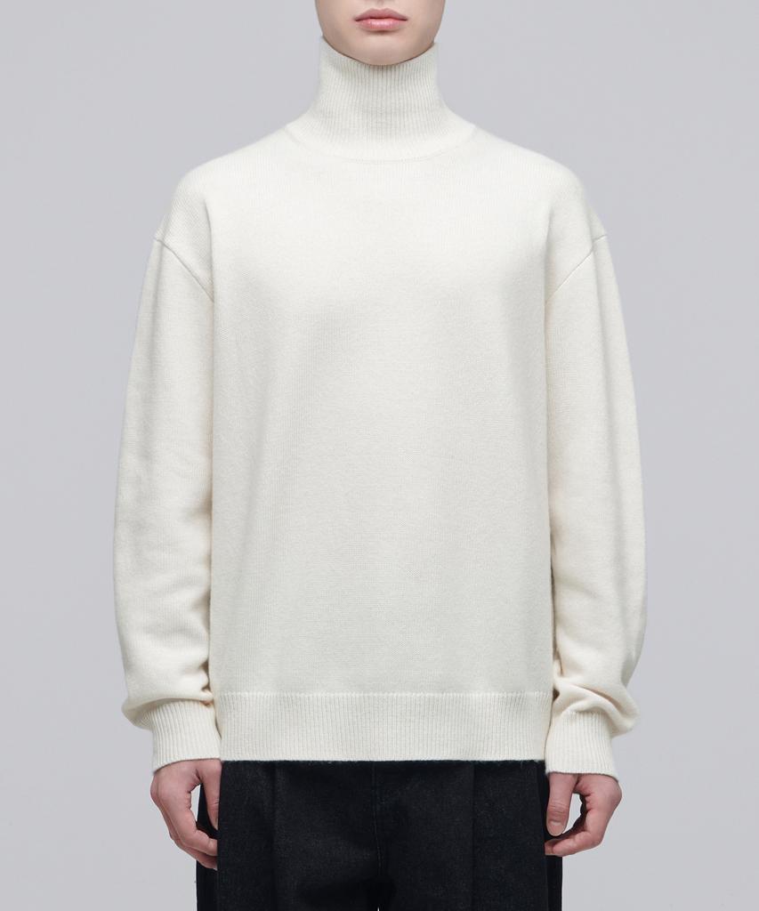 MUSINSA STANDARD Oversized Turtleneck Knit [Cream]