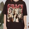 Grace Ashcroft Vintage Shirt Resident Evil 9 Requiem TShirt Gaming Shirt Horror Game