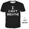 Stylish I Can't Breathe Printed T-shirt For Men And Women In Soft And Breathable Fabric