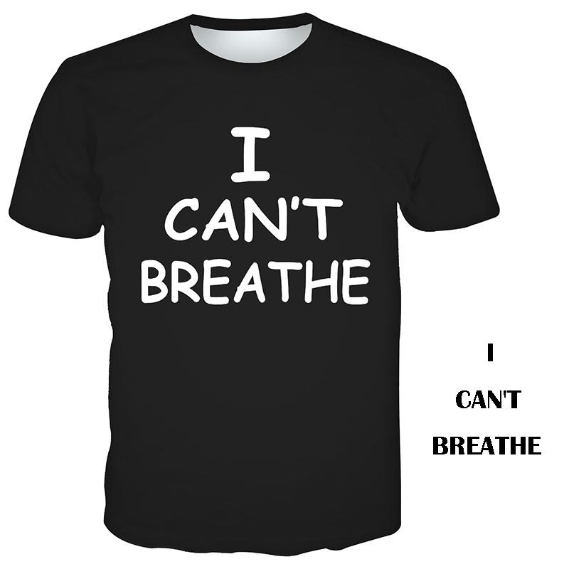 Stylish I Can't Breathe Printed T-shirt For Men And Women In Soft And Breathable Fabric