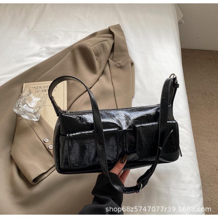 Foreign order high-end commuter bag women's 2025 new French niche underarm bag summer versatile shoulder messenger bag