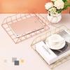 Multi-functional Iron Desk Organizer Storage Basket for Home Office Storage Organizer