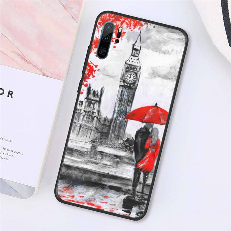 

Осенний чехол для телефона «Лондон Париж Нью-Йорк Lover» для Huawei Honor Mate 10 20 30 40 i 9 8 pro x Lite P smart 2019 nova 5t honor 20 lite