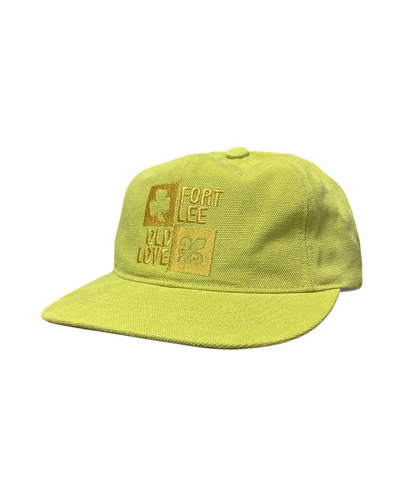 Poteulipailjeu Check Logo 6-Panel Cap (Lime)