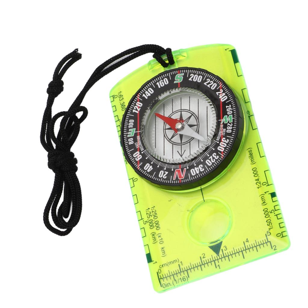 DC361 Map Reading Compass Lightweight Orienteering Compass for Hiking Backpacking