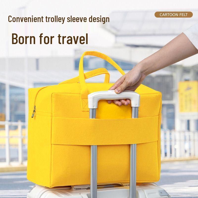 Lightweight Large Capacity Travel Bag for Men & Women - Ideal for Business Trips & Airplane Use