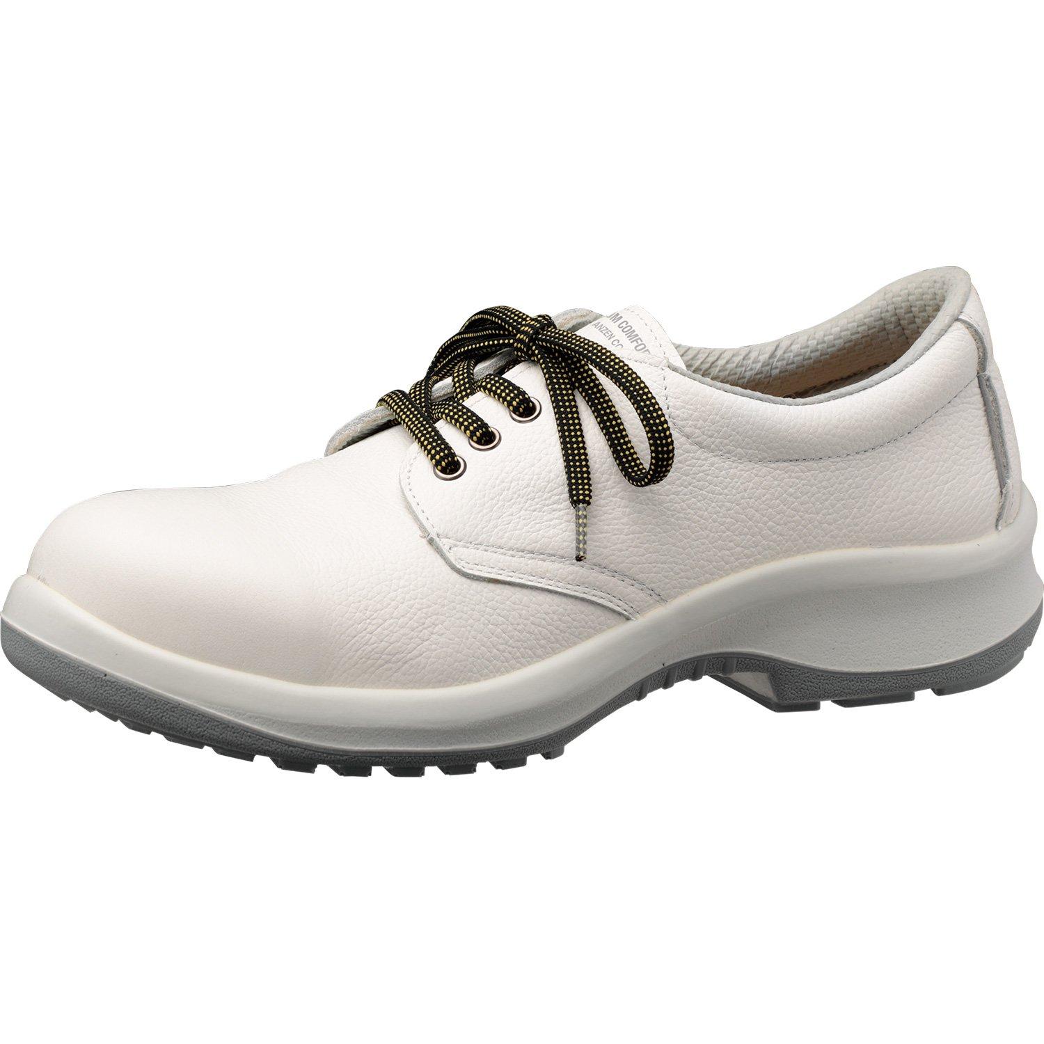

Электростатическая защитная обувь премиум-класса High Verde JIS Standard Short Shoes Lace Normal Work Wide Toecap PRM210 Electstatic White cm [Midori Anzen] белый