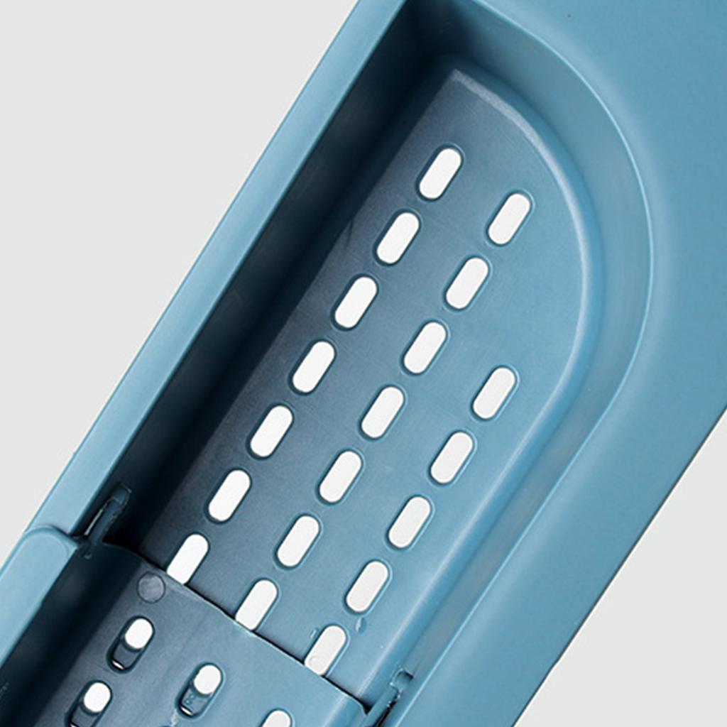 Dřezová baterie Odkapávač Rozšiřitelný Dvouvrstvý Velkokapacitní Dřezový Stojan na Odkapávání Nádobí a Utěrek pro