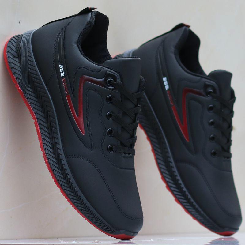 Velvet Men's Cotton Shoes Thickened Warm and Non Slip Sports Cotton Boots Flat Sole Casual Waterproof and Breathable Men's Shoes
