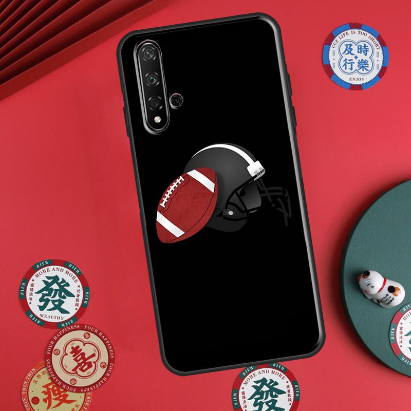 

American Football For Huawei P20 P40 P30 Lite P60 Pro Nova 12s 11i 12i 10 9 SE 5T Y91 Y90 Y60 Y70 Y72 Y61 Case Huawei P40 Lite 4G