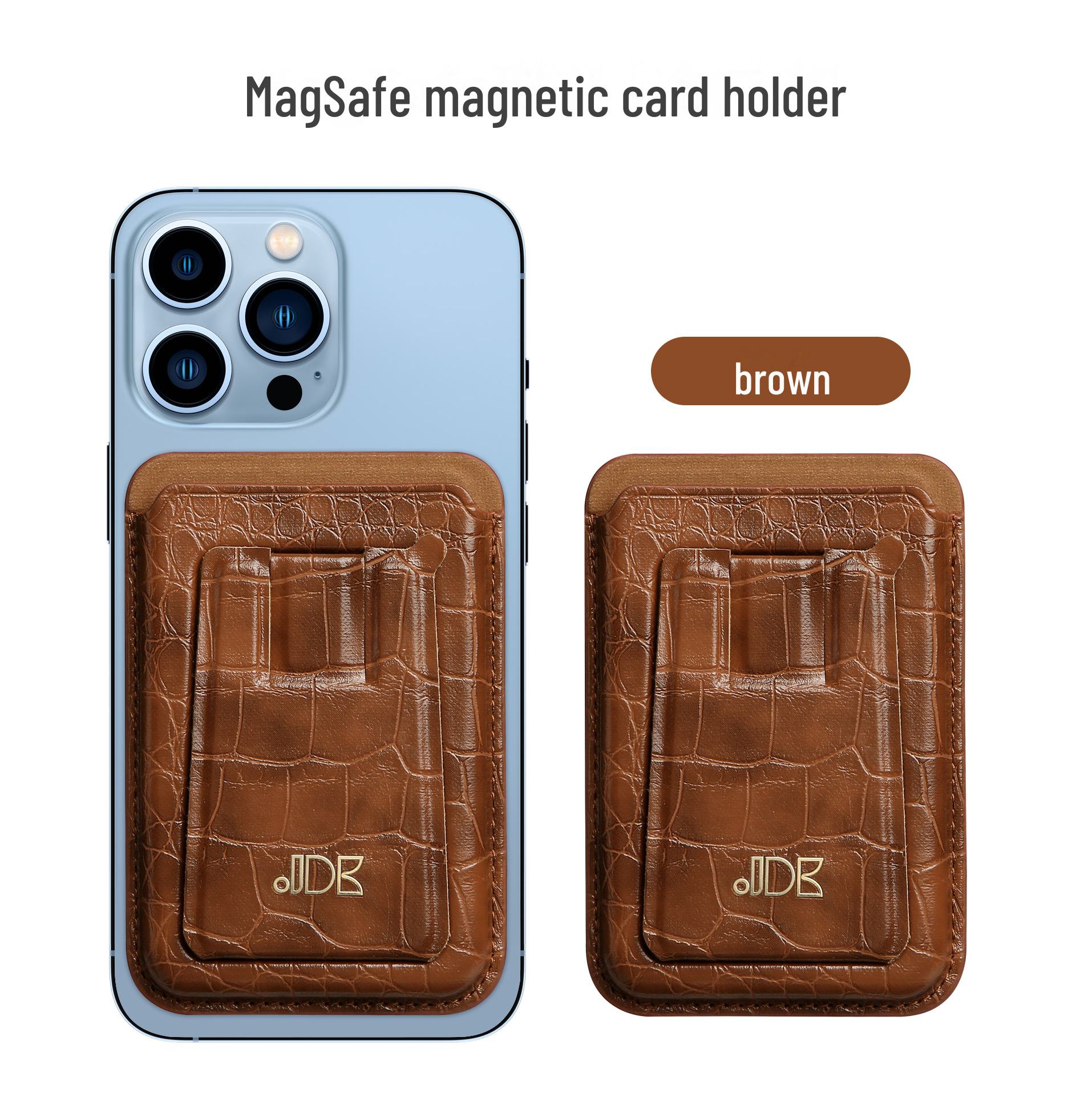 

Держатель карты Magsafe для iPhone 13: Магнитная наклейка для карточек, настольная подставка Lazy. Magnetic Card Holder + Magnetic Ring