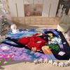 Japanese Anime Inuyasha Hallway Carpet Washable Non-Slip Living Room Sofa Chairs Area Mat Kitchen Doormat Area Rug