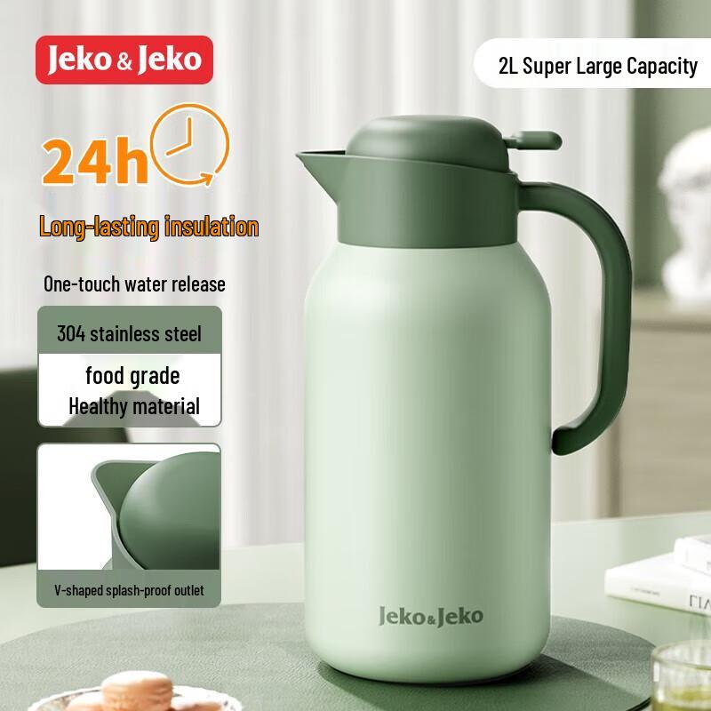 

JEKO&JEKO Large Capacity Vacuum Insulated Pot