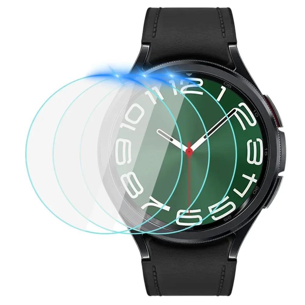 For Samsung Galaxy Watch6 5 4 40/44MM Tempered Glass Screen Protector for Samsung Watch 4/6Classic 42/46/43/47mm Protective Film