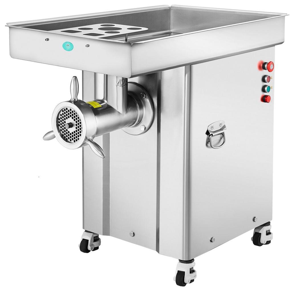 Commercial Electric Meat Grinder 36.7 Lbs/Min Industrial Cabinet Grinder