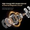 HIDIZS MK10 ArcSonics Silicon Carbide 10mm Dual Magnetic Circuit Dual Cavity Dynamic Three Tuning 6 Tone Zinc Alloy Steel In-Ear Monitors, Diaphragm,