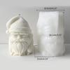 Christmas Santa Silicone Candle Mold DIY Craft Resin Mold Candle Making Mold