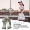 For Tennis Games Tennis Net Center Strap 130g 220x5cm Nylon Adjustable Net Webbing White For Tennis Nets Center Belt