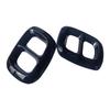 Mercedes-Benz GLA (2016-2020) Quad Exhaust Tailpipe Covers - Black Stainless Steel