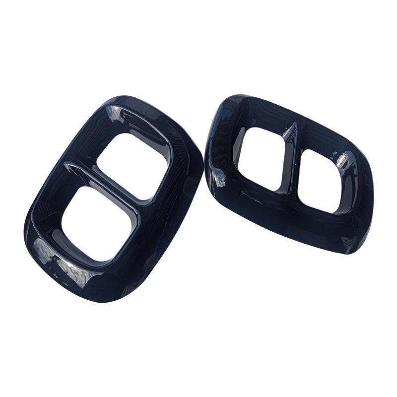 Mercedes-Benz GLA (2016-2020) Quad Exhaust Tailpipe Covers - Black Stainless Steel