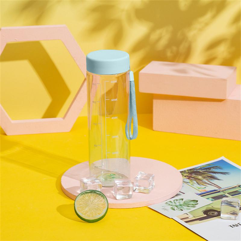 

Временная метка точная шкала резьбовая чашка горловина герметичная портативная бутылка для воды спортивная чашка материал поликарбонат. С текстурой на вынос 600ml