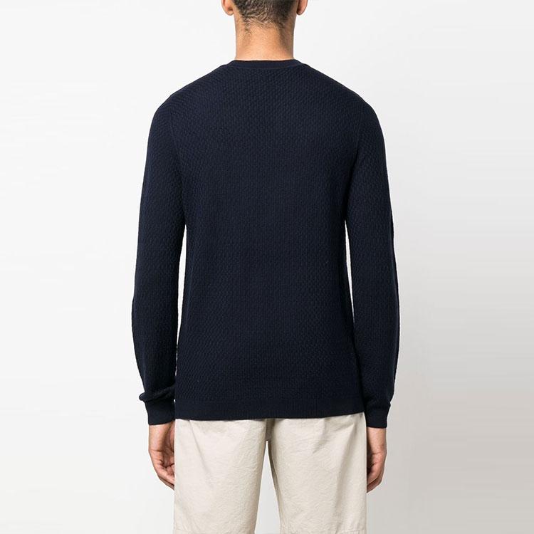 EMPORIO ARMANI FW22 Sweater Men's Marine Blue 6L1MY7-1MF7Z-0922