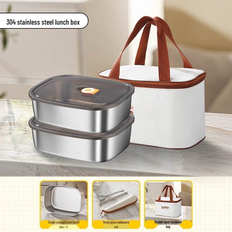 ZISIZ Microwaveable Partitioned Lunch Box