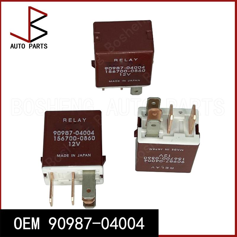 New Main Current Relay OEM 9098704004 90987-04004 9008498026 90084-98026 for TOYOTA COROLLA 2000-2017 SCION IQ 2011-2015 RACTIS