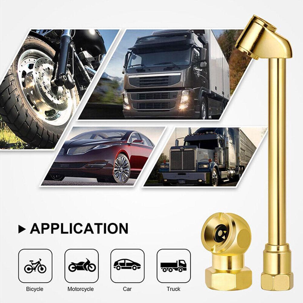High Quality Air Nozzle Tire Inflator Dual Compressor Inflation Kit For Bicycles For Trucks For Motorcycles X5W0