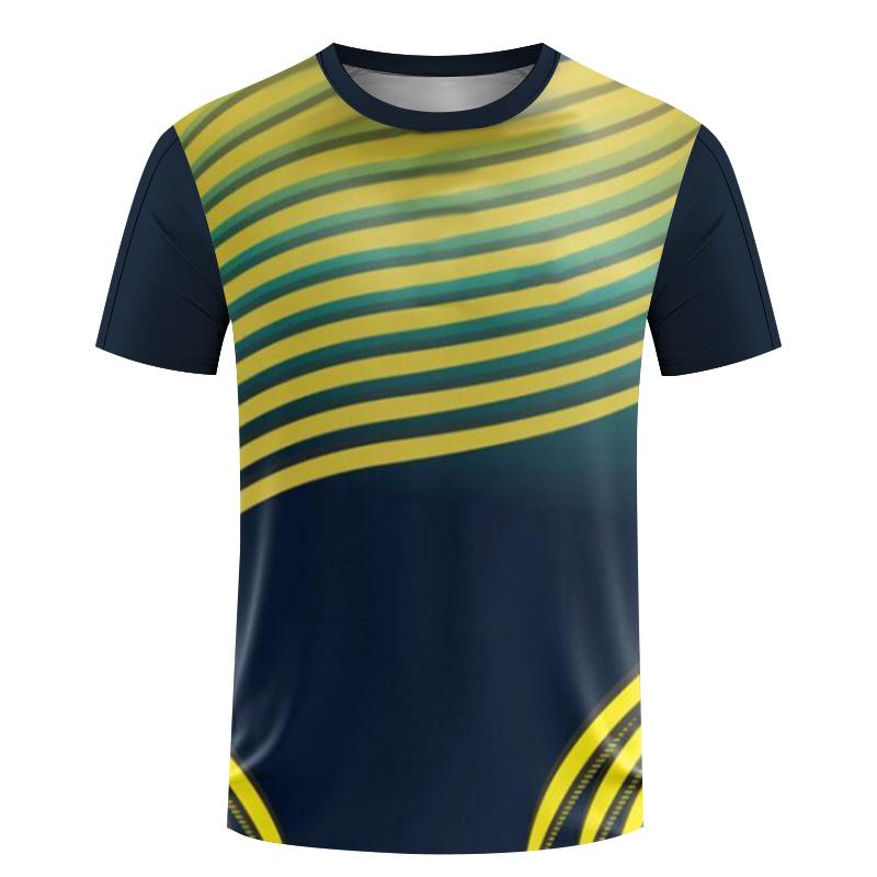 Summer Men's Training Wear Fitness Running Men Tshirt Breathable Ultra Thin Large Top Women Badminton Short Sleeve Training Wear