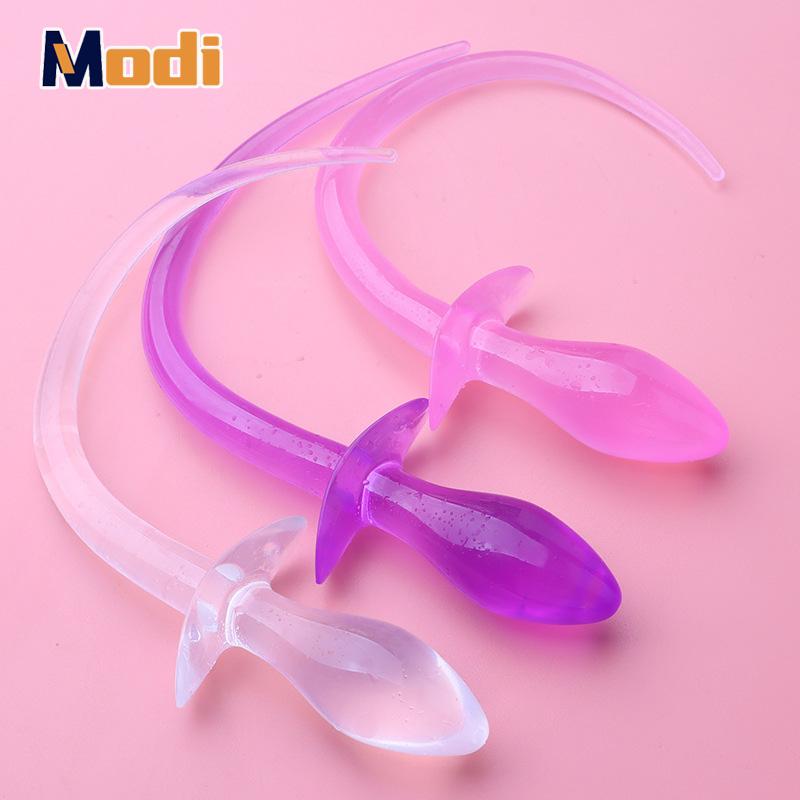MoDi Silicone Dog Tail Anal Toys G-spot Stimulator Butt Plug Slave Anal Expander Women Men Gay Sex Game BDSM Erotic Toys Sex Products