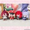 Genshin Impact 10cm Plush Doll Raiden Shogun Yae Miko Kamisato Ayaka Kokomi Pendant Keychain Anime Cosplay Stuffed Doll Kid Gift