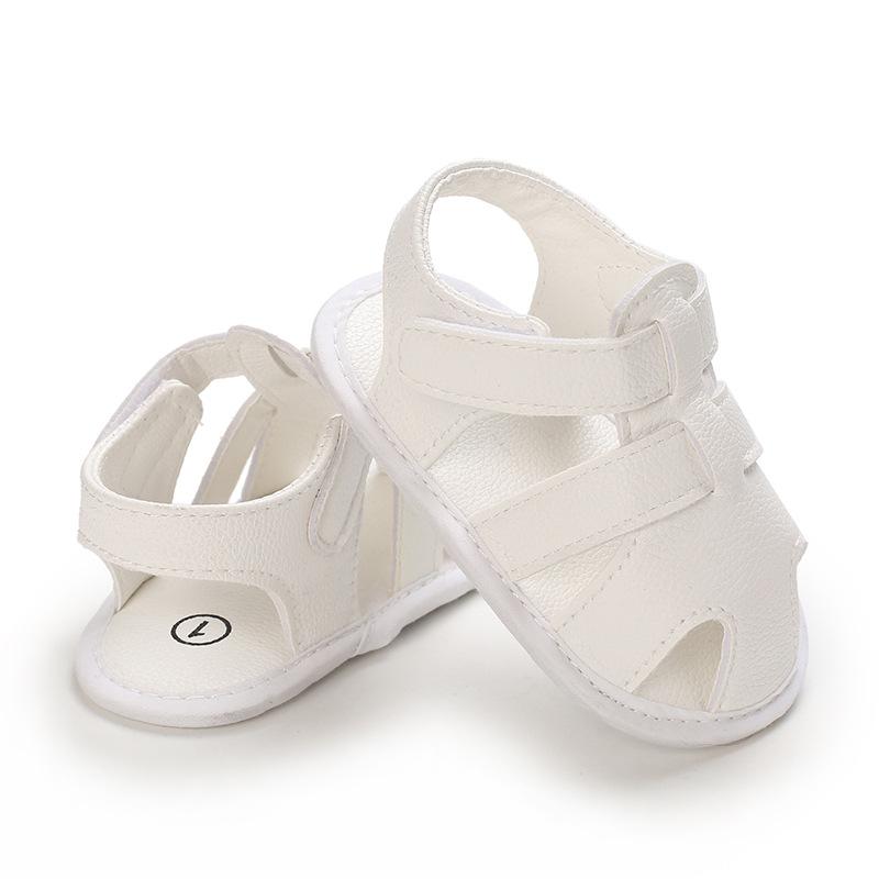 Baby Shoes Summer Style Baby 0-1 Years Old Wrapped Feet Solid Color Sandals Toddler Shoes