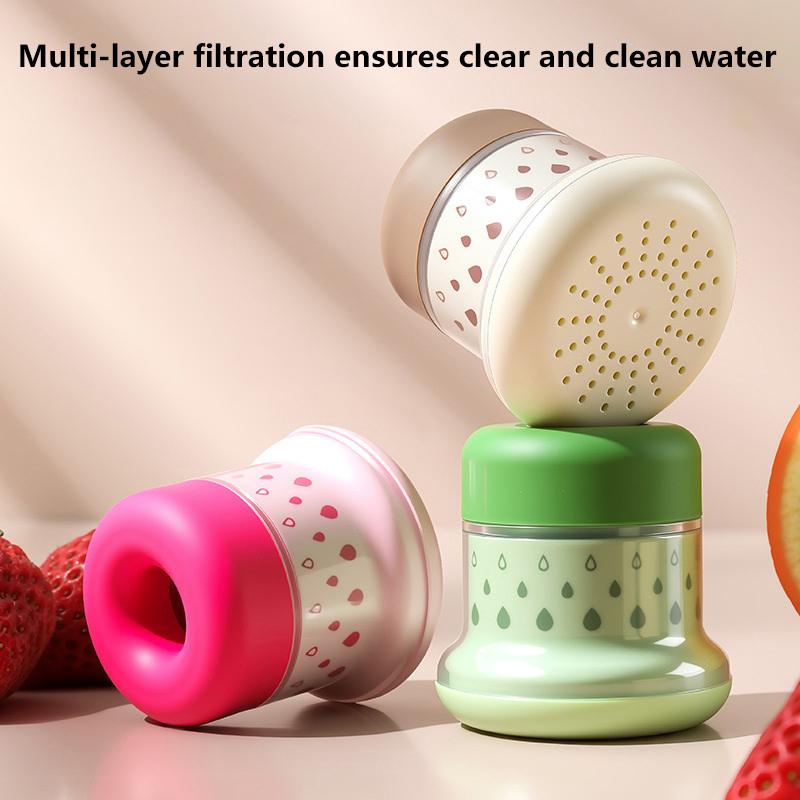 Faucet Filter, Kitchen Tap Water Detachable And Washable Faucet Extension Filter, Shower Head Water Saver