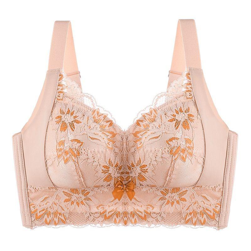 

Регулируемое нижнее белье Женский топ Анти-провисание Большая грудь Показать Маленький Тонкий Раздел Бюстгальтер 44/100