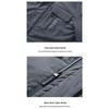 Playboy Men's Detachable Lamb Wool Lined Winter Coat