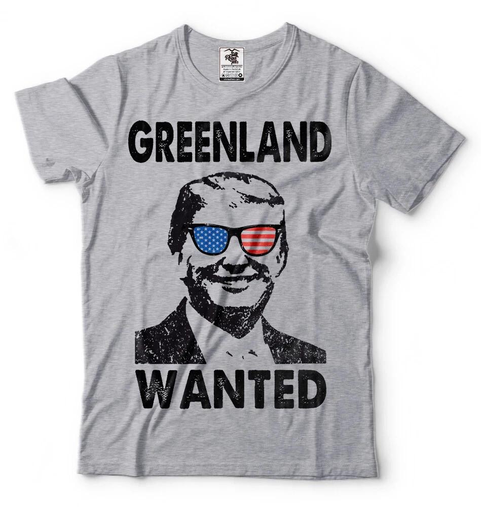Greenland Donald Trump Funny Political T Shirt MAGA 2024 Election Political Tee L