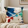 Hells Paradise  Jigokuraku Cushion Cover Linen Minimalist Soft  for Sofa Bed Home Room Decor