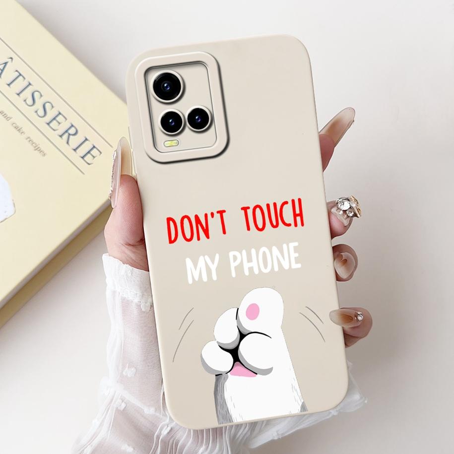 For Vivo Y21 2021 Case V2111 Silicone Cover For vivo Y21S Y33S Flower Protector Back Cover For Vivo Y21A Y21T Y33T VivoY21 Funda
