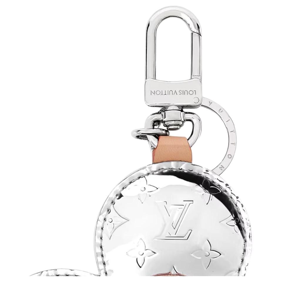 Louis Vuitton Vivienne Leather Bag Charm Bag Merch Women's Silver M03280