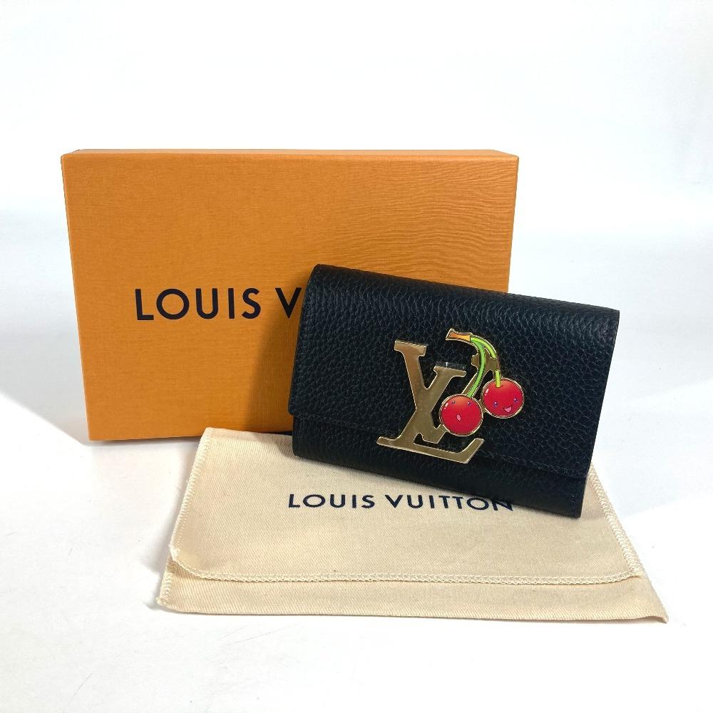 Louis Vuitton M22889 Murakami Takashi Portefeuille-Capucines Compact Wallet