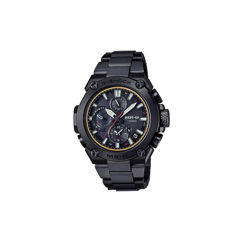 

Casio MR-G series G-SHOCK series Six-station radio wave Bluetooth connection Smart sports waterproof and shockproof watch Quartz MRG-B1000B-1ADR чорний