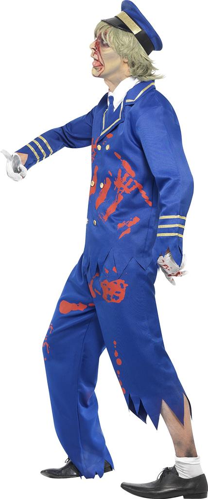 Zombie Cost Size Smiffy's Pilot/Captain (Adult M)