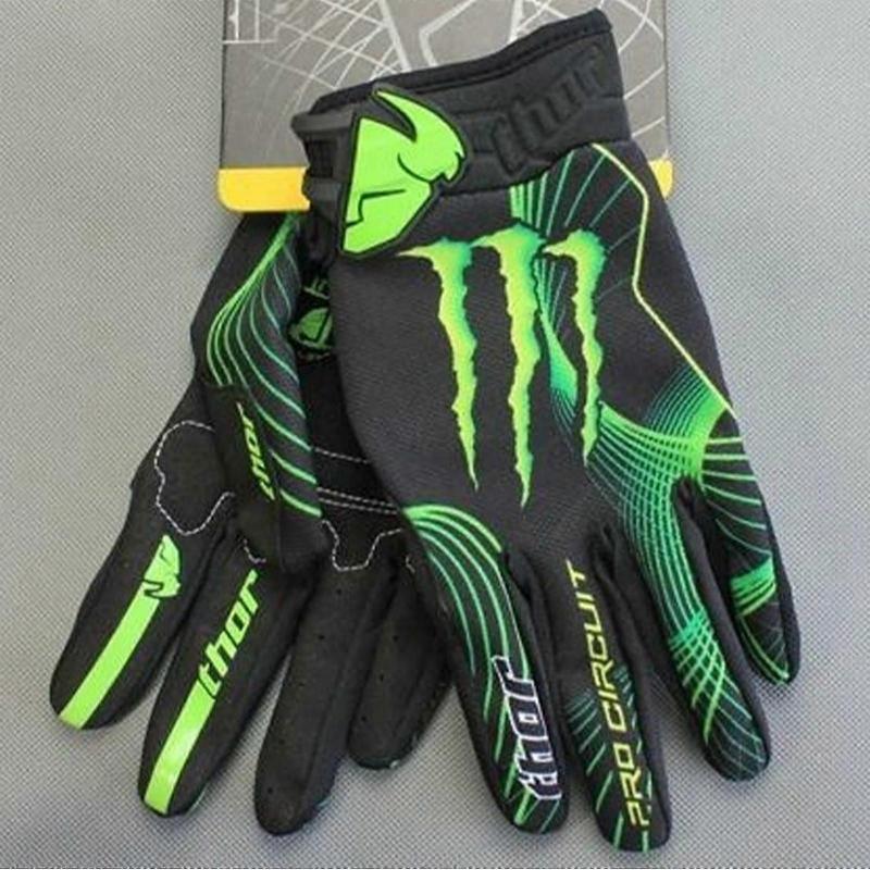 Monster Energy Handschuhe, Motorrad-Endurance-Handschuhe, Für Fahrradfahren Mountainbike-Handschuhe, Fitness Unisex,m