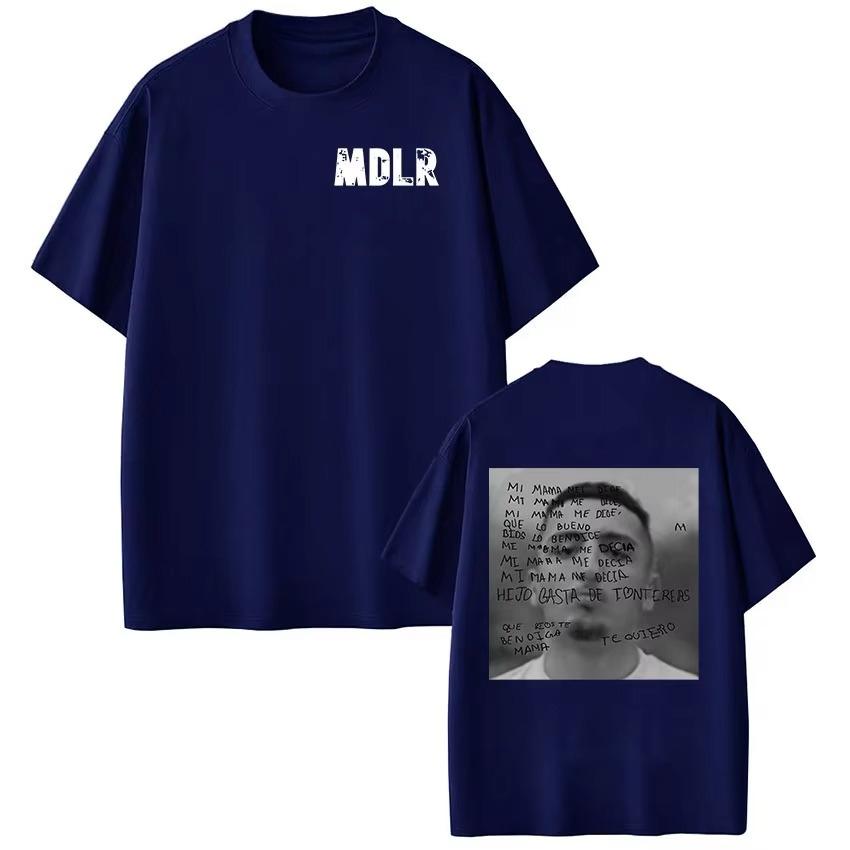 Mens Tshirt Featuring Morad MDLR Tour Album Design Loose Fit Casual Unisex Streetwear Top Graphic T Shirts Vintage T Shirt