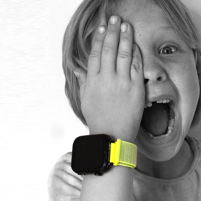 Montre connectée Enfant - SaveFamily - SaveWatch Plus 4G - GPS - Ultra mince - Personnalisable