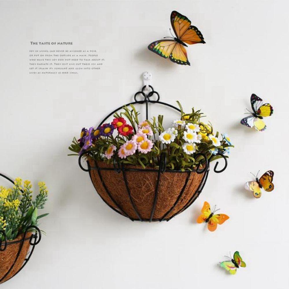 Yard Wall Hanging Succulents Flowers N1N Flower Pot Garden Supplies Decoration Hanging Basket