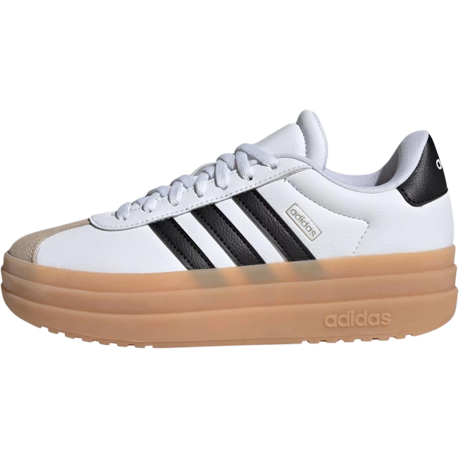 

Новые детские низкие кеды Adidas для скейтбординга, противоскользящие, износостойкие, белые с черным, для подростков JP5074 37